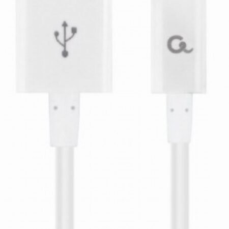 CC-USB2P-AMLM-1M-W Gembird 8-pin charging and data cable, 1m, white
