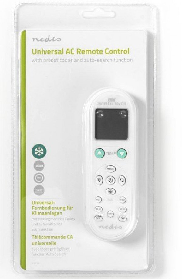 ACRC1WT Univerzalni daljinski za klimu, programabilni