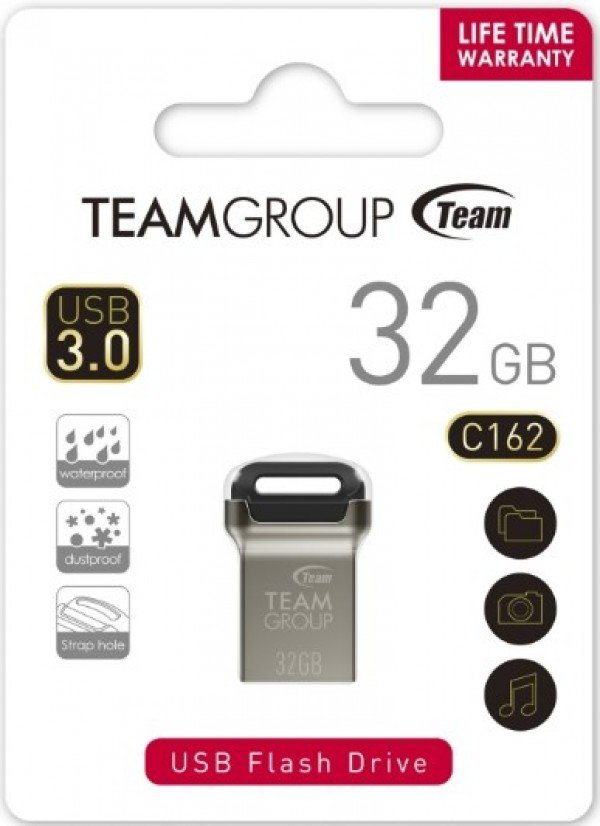 TeamGroup 32GB C162 USB Flash memorija 3.2 BLACK/SILVER TC162332GB01 - Slika 3
