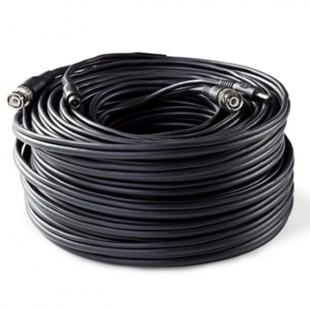 CCTVCA10BK100 * CCTV Security Cable BNC / DC RG59, 10m (841)