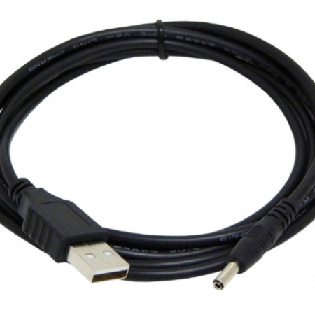 CC-USB-AMP35-6 Gembird USB AM to 3.5 mm power plug cable, 1.8 m, black