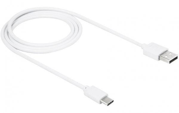 CCP-USB2-AMCM-1M** Gembird USB 2.0 AM to Type-C cable (AM/CM), QC3.0, 1m WHITE (87) - Slika 2