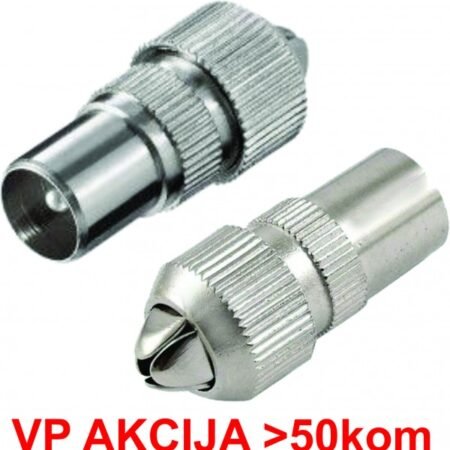 CON-RFMA ** IEC muski konektor, Zinc Alloy min.25kom (21)