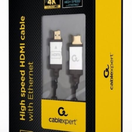 CCB-HDMIL-3M Gembird HDMI kabl, High speed,ethernet support 3D/4K TV Select Plus Series blister 3m A