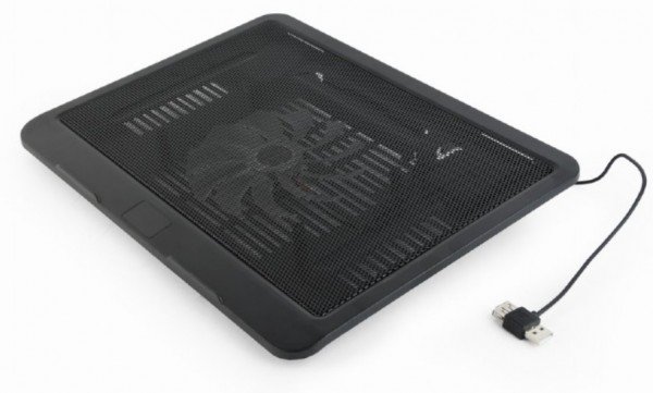 NBS-1F15-04 Gembird hladnjak za laptop, 15.6 120mm Fan, USB, 330x250mm, Ergo Stand - Slika 3