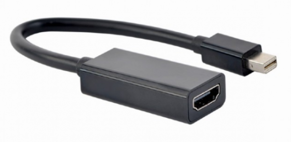 A-mDPM-HDMIF4K-01 Gembird 4K Mini DisplayPort to HDMI adapter cable, black - Slika 3