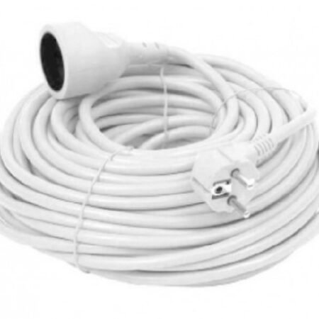 SPG1-B-20 (3G1.5) Gembird Produzni kabl 1 uticnica (3x1.5mm) beli 20m