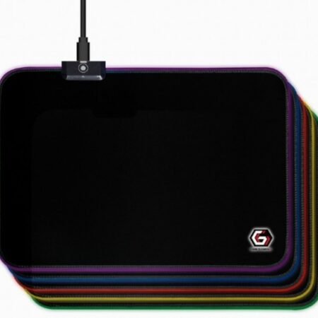 MP-GAMELED-M Gembird Gejmerska podloga za misa od gume, 250x350mm, 4mm RGB LED svetlo, MEDIUM