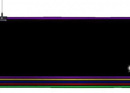 MP-GAMELED-L Gembird Gejmerska podloga za misa od gume, 300x800mm, 4mm RGB LED svetlo, LARGE