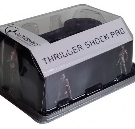 JPD-THRILLERSHOCK-BOX ** Gembird USB 2.0 analog vibration gamepad black(alt. JPD-UDV-01 (343)