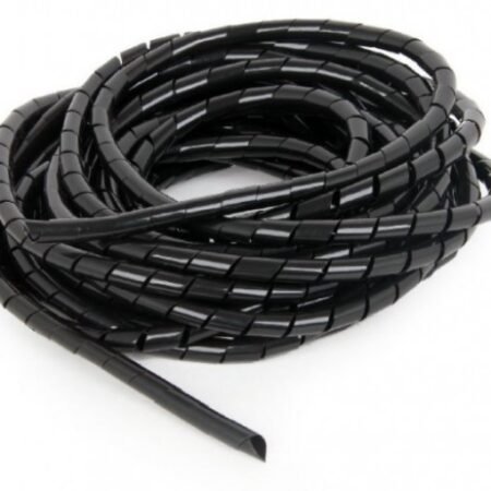 CM-WR1210-01 Gembird Obloga spiralnog kabla od 12mm, 10m, crna