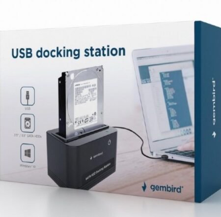 HD32-U2S-5 Gembird USB 2.0 docking station za 2.5/3.5 SATA hard diskove