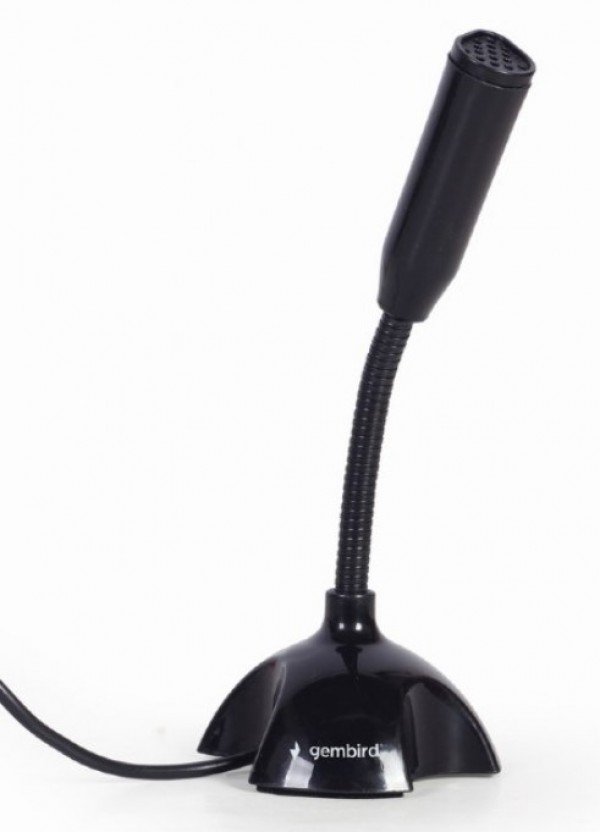 MIC-D-02 * Gembird Desktop mikrofon, savitljivo telo, black, 3.5mm (259) - Slika 2