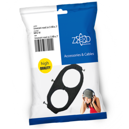 Nosac za 2 LNB-a, univerzalni, 3°