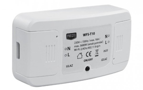 Wi-Fi smart strujni prekidac WFS-T10 - Slika 4