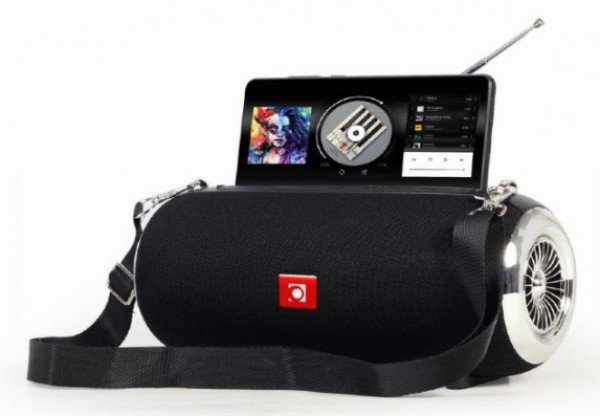 SPK-BT-17 Gembird Portable Bluetooth speaker +handsfree 2x5W, FM, USB, SD, AUX + antena black