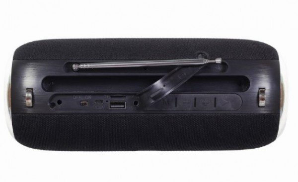 SPK-BT-17 Gembird Portable Bluetooth speaker +handsfree 2x5W, FM, USB, SD, AUX + antena black - Slika 2