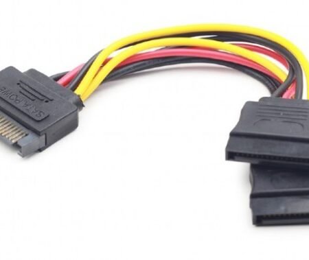 CC-SATAM2F-01 Gembird SATA power splitter cable, 0.15 m A