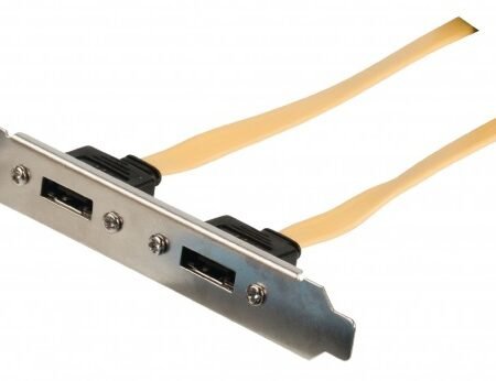 VLCP73805Y05 * SATA 6 Gb/s interni kabl na 2xSata zenki konektor, 0,5m (280)