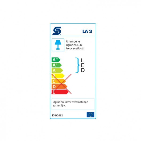 Stona LED lampa LA3 - Slika 3