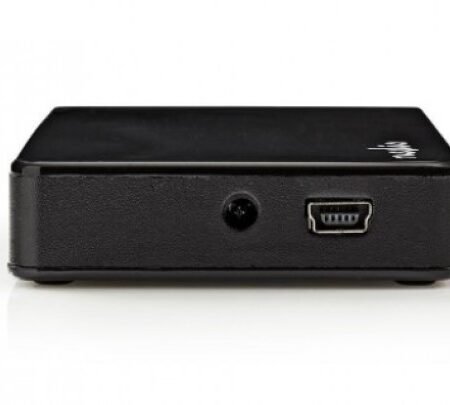 UHUBU2730BK USB 2.0 7-port hub + AD/DC adapter