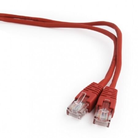 PP12-0.5M/R Gembird Mrezni kabl, CAT5e UTP Patch cord 0.5m red