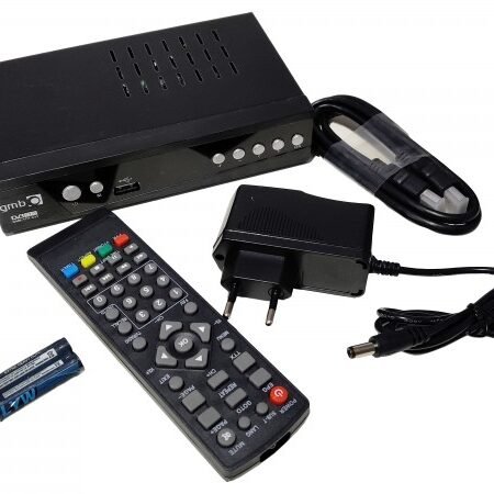 GMB-TDT-033 ** DVB-T2/C SET TOP BOX USB/HDMI/Scart/RF-out, PVR, Full HD,H264, hdmi-kabl (1180)