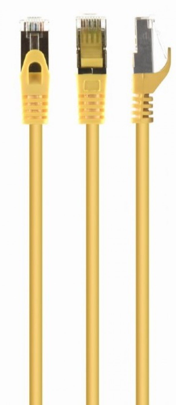 PP6-0.25M/Y Gembird Mrezni kabl, CAT6 FTP Patch cord 0.25m yellow - Slika 2