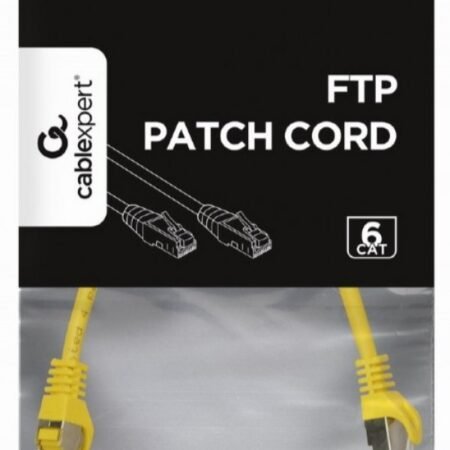 PP6-0.25M/Y Gembird Mrezni kabl, CAT6 FTP Patch cord 0.25m yellow