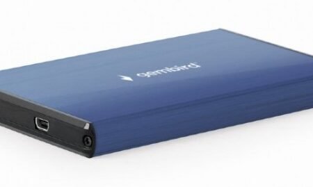 EE2-U3S-3-DB Gembird USB 3.0 Externo kuciste za 2.5 SATA hard diskove, aluminium, deep-blue