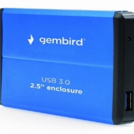 EE2-U3S-2-B Gembird USB 3.0 Externo kuciste za 2.5 SATA hard diskove plavi FO