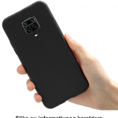 MCTK4-XIAOMI Mi 10T Lite * Futrola UTC Ultra Tanki Color silicone Black (59)