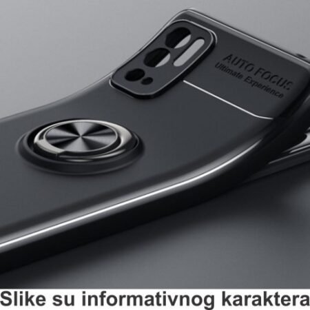 MCTK71-XIAOMI Redmi 9A * Futrola Elegant Magnetic Ring Black (269)