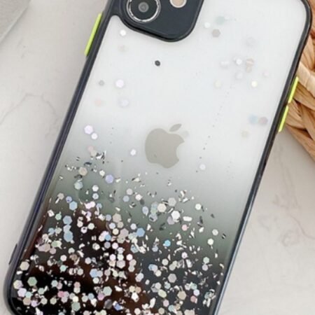 MCTK6-XIAOMI Redmi Note 10s/Note 10 4g * Furtrola 3D Sparkling star silicone Black (89)