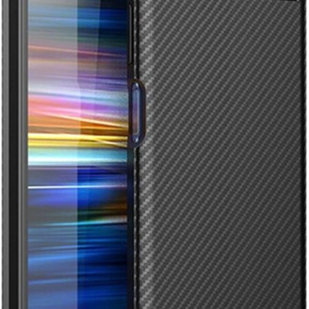 MCTK74-SAMSUNG S20 * Plus Futrola Carbon Fiber Silicone Black (139)
