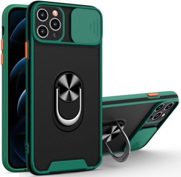 MCTR8-XIAOMI Poco X3 Pro * Futrola Magnetic Defender Silicone Dark Green (149) - Slika 2
