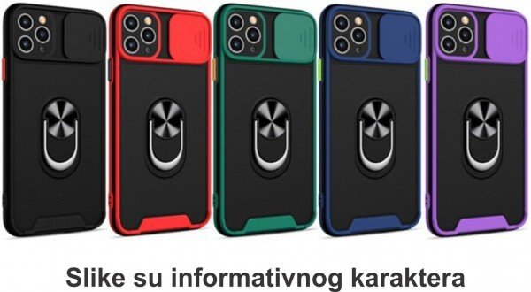 MCTR8-XIAOMI Redmi Note 10 Pro * Futrola Magnetic Defender Silicone Black (239)