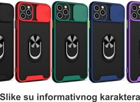 MCTR8-SAMSUNG A72 * Futrola Magnetic Defender Silicone Red (149)