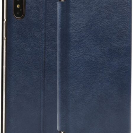 MCLF11-IPHONE 13 * Futrola Leather FLIP Blue (249)