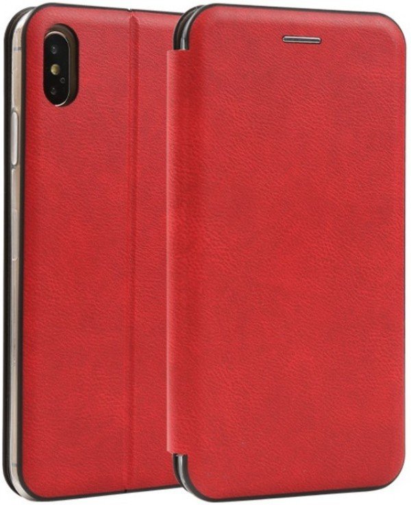 MCLF11-XIAOMI Mi 11 Lite * Futrola Leather FLIP Red (249) - Slika 4