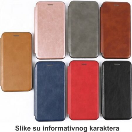 MCLF11-SAMSUNG A32 * Futrola Leather FLIP Gold (249)