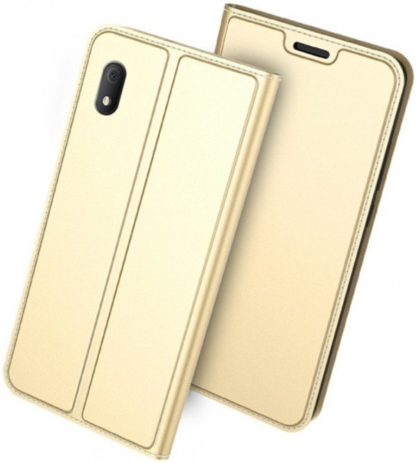 MCLF12-IPHONE 12 Pro * Futrola Leather Luxury FLIP Gold (179) - Slika 2