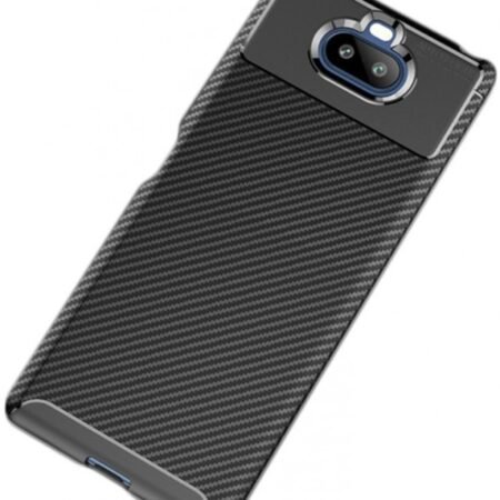 MCTK74-XIAOMI Mi 10/Mi 10 Pro * Futrola Carbon Fiber Silicone Black (139)