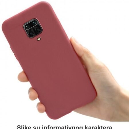 MCTK4-IPHONE XS MAX * Futrola UTC Ultra Tanki Color silicone Red (99)