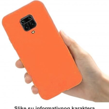 MCTK4-XIAOMI Mi 10T/Mi 10T Pro * Futrola UTC Ultra Tanki Color silicone Orange (59)