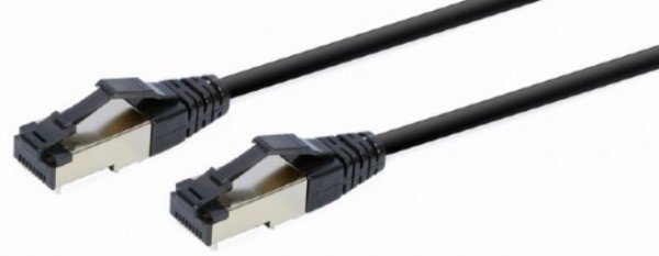PP8-LSZHCU-BK-3M Gembird Mrezni kabl S/FTP Cat.8 LSZH patch cord, black 3m - Slika 2