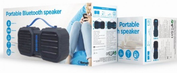 SPK-BT-19 Gembird Portable Bluetooth speaker +handsfree 2x3W, FM, USB, SD, AUX - Slika 4