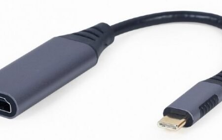 A-USB3C-HDMI-01 Gembird USB Type-C to HDMI display adapter, space grey A (Alt: A-CM-HDMIF-03) FO