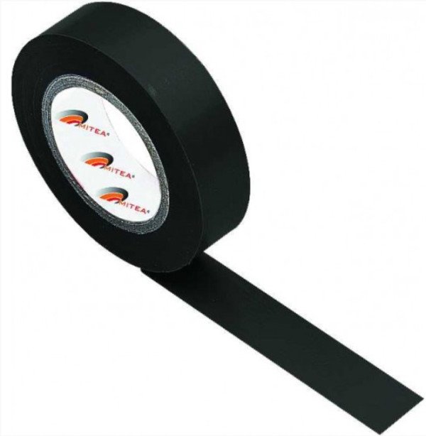 Izolir traka PVC crna 0.13mmX18mmX20yard M131820-1 - Slika 2