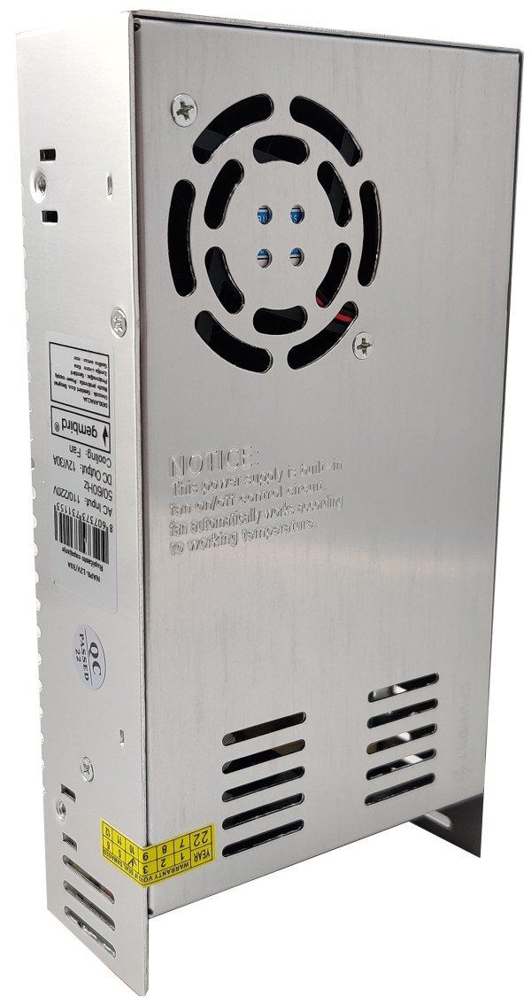 NAPR-12V/30A ** Gembird Napajanje rupicasto + kuler (1599) - Slika 3